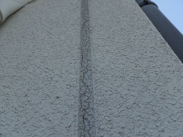 リシン仕上げの目地